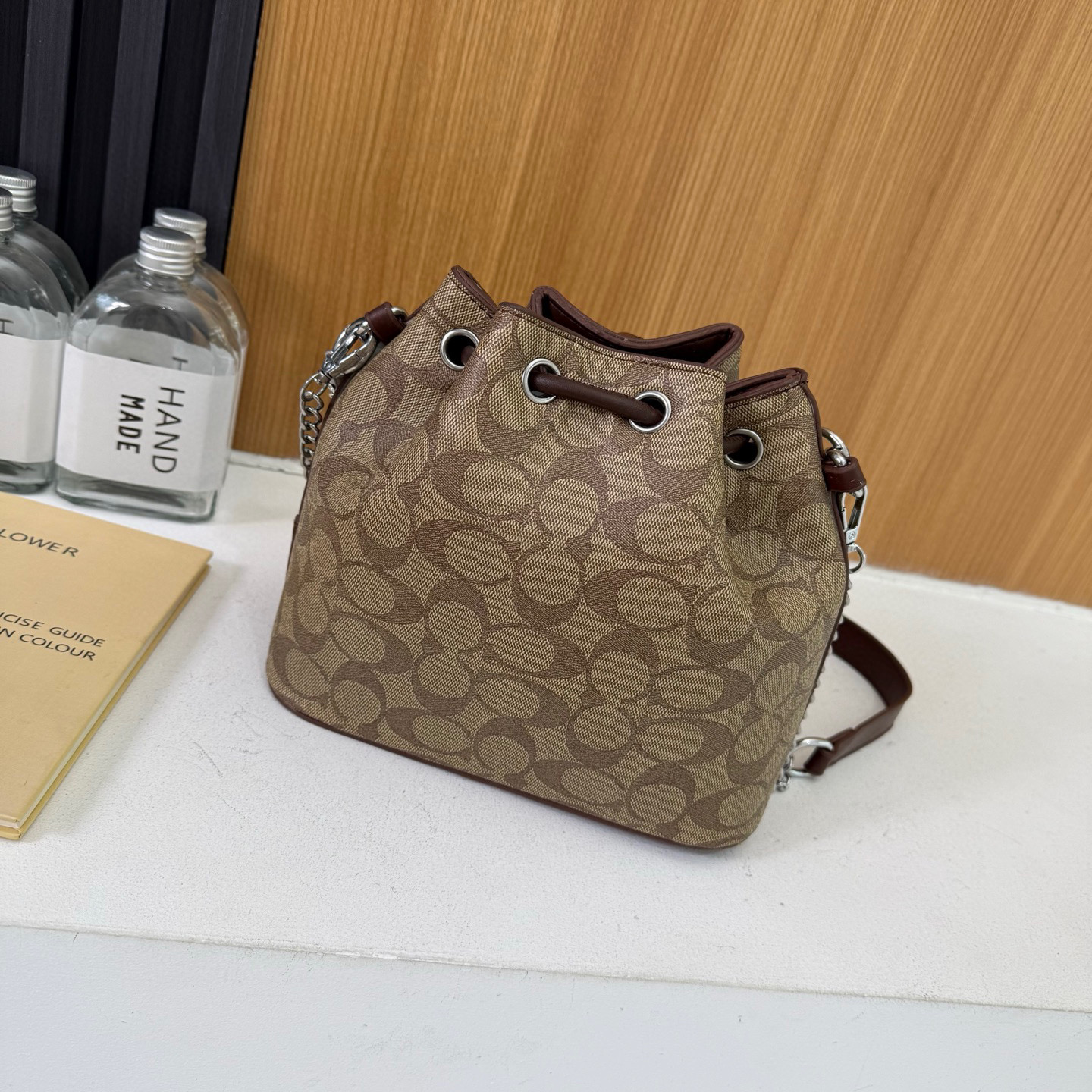 32$ coach 9027 pu Shoulder bag size 22x19x9 cm 518316 DX720 gallery