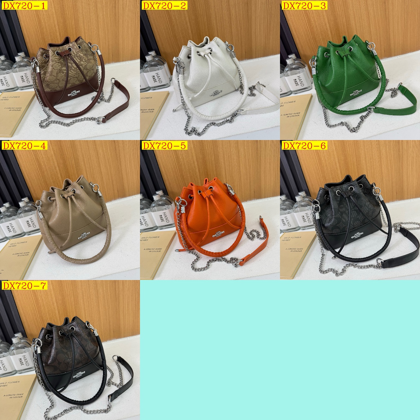 32$ coach 9027 pu Shoulder bag size 22x19x9 cm 518316 DX720 gallery