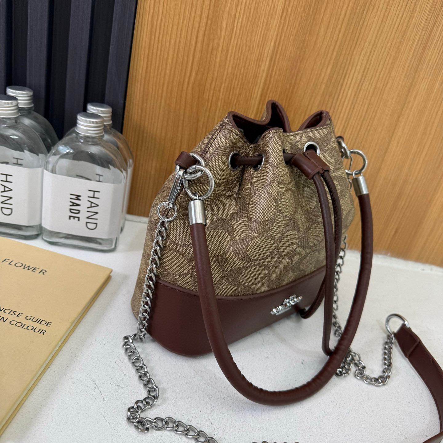 32$ coach 9027 pu Shoulder bag size 22x19x9 cm 518316 DX720 gallery