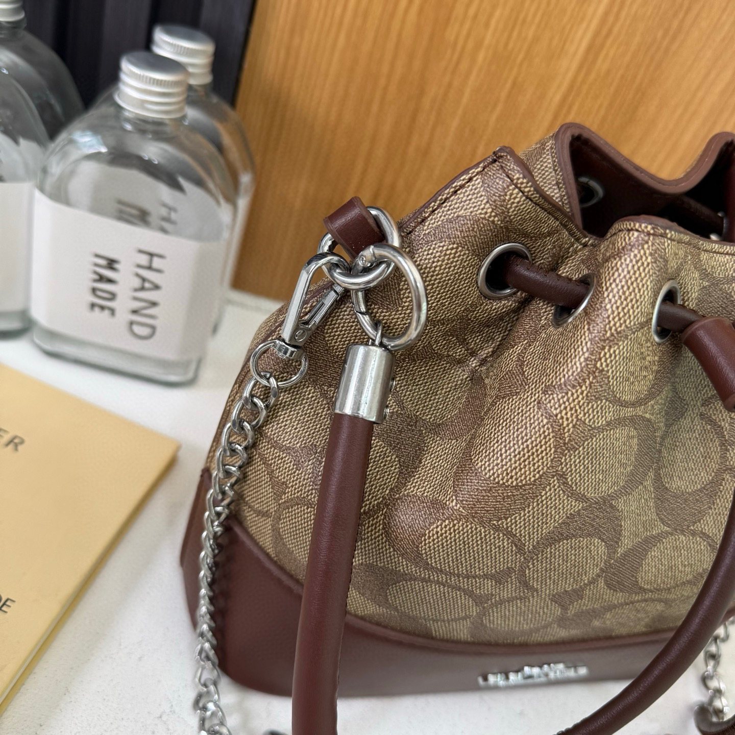 32$ coach 9027 pu Shoulder bag size 22x19x9 cm 518316 DX720 gallery