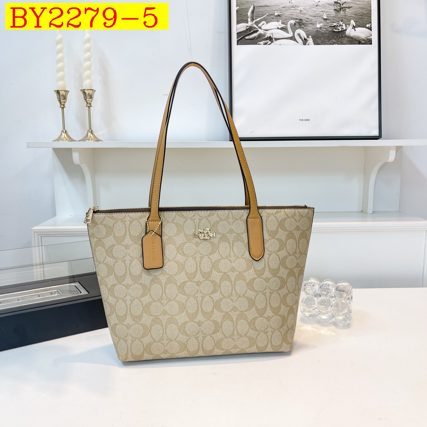 32$ dh COACH 7703 Tote bag size 38X25X11 cm 70498023224 BY2279 gallery