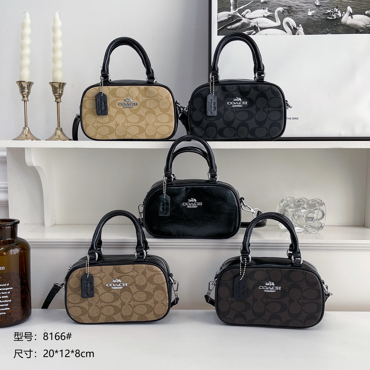 32$ dh COACH 8166 Shoulder bag size 20X12X8 cm 81529223227 BY2283 gallery