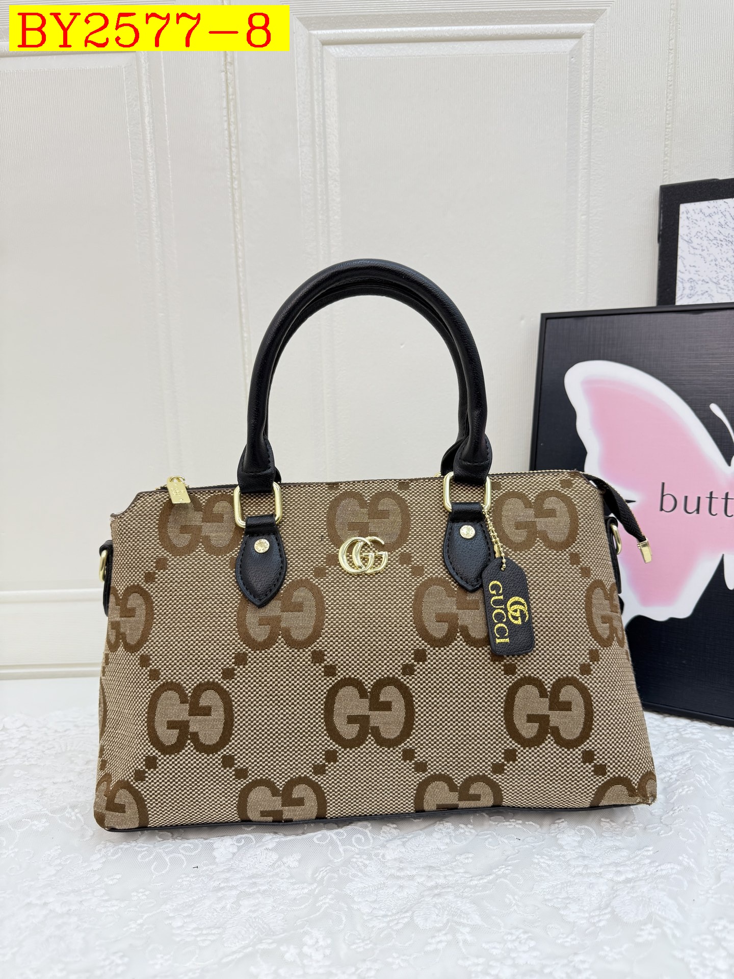 32$ dh GUCCI JYH8389-3 Shoulder bag size 32x20x11 cm 91603223224 BY2577 gallery