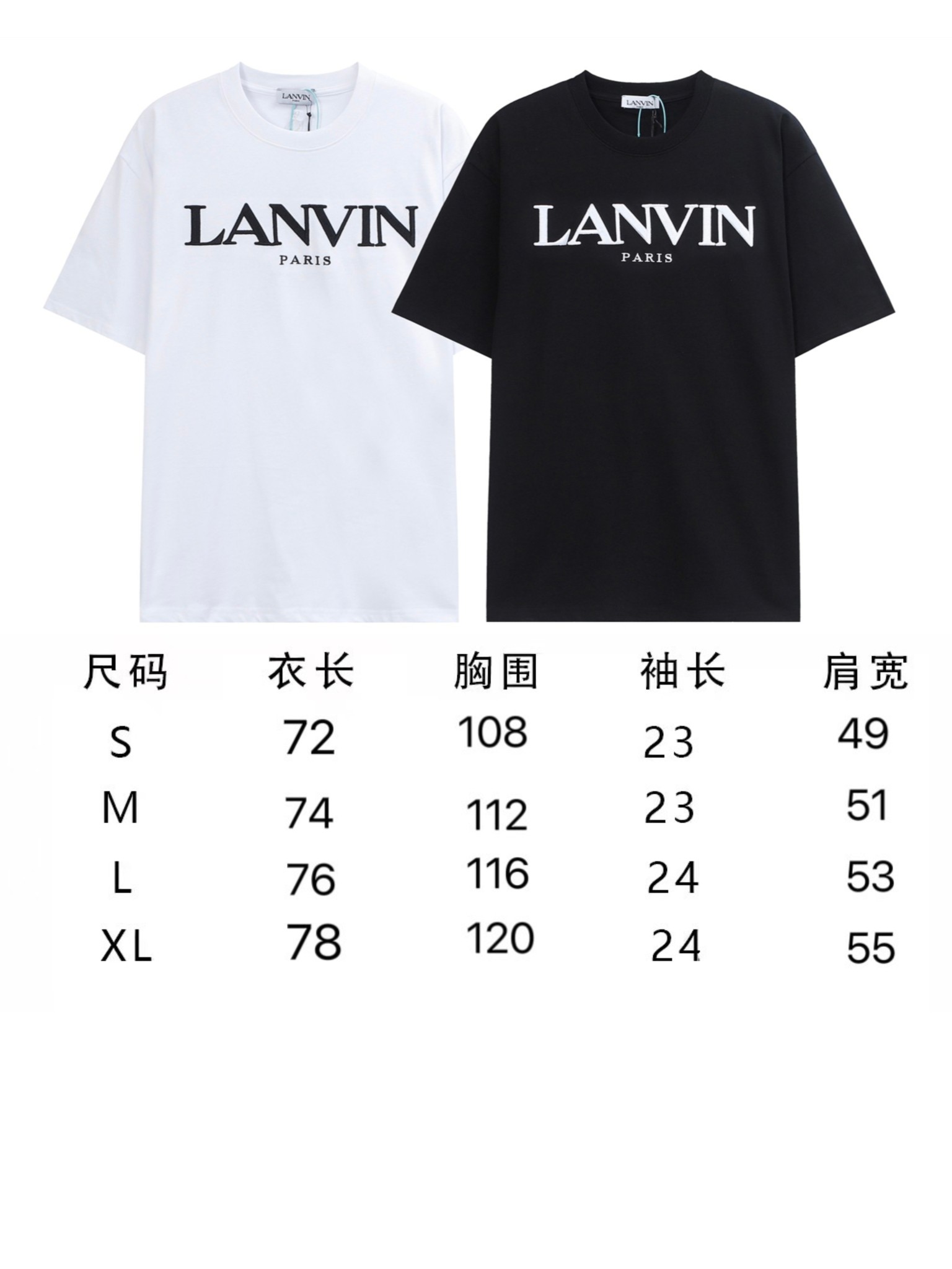 32$ dh Lanvin LF38 Short-sleeve size S-XL 91845623227 GZY8 gallery