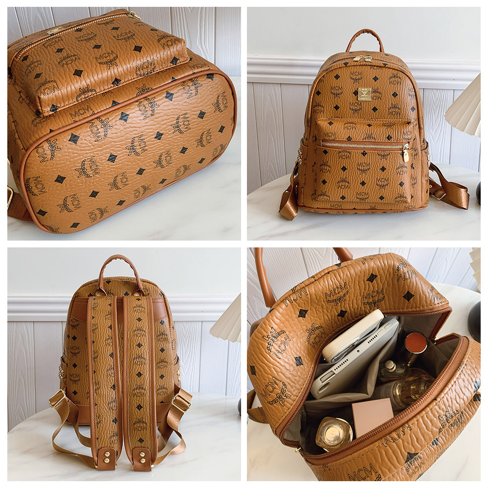 32$ dh MCM Qx-084 Backpack bag size 27X30X14 cm 60392823227 BY2691 gallery