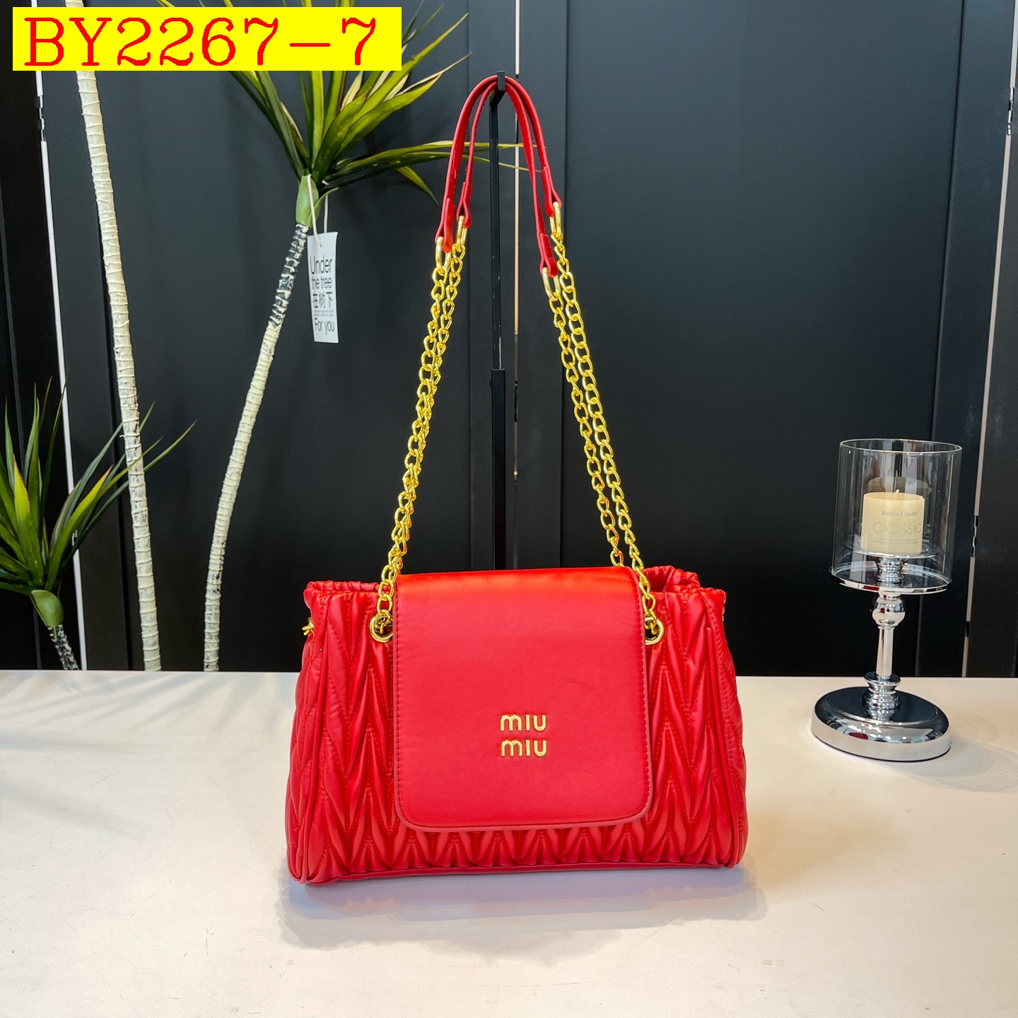 32$ dh miumiu BD006 Shoulder bag size 30X21X11 cm 41807023223 BY2267 gallery