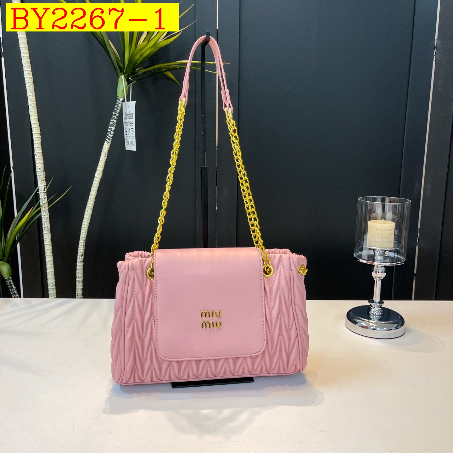 32$ dh miumiu BD006 Shoulder bag size 30X21X11 cm 41807023223 BY2267 gallery