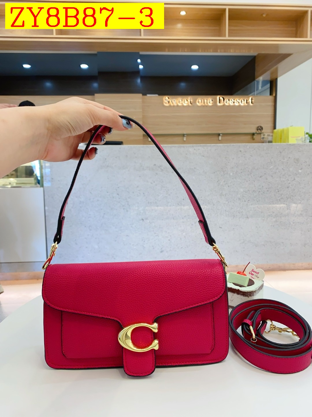 32$ new_dh COACH SIZE 26X14X7 CM 81526423007 ZY8B87 gallery