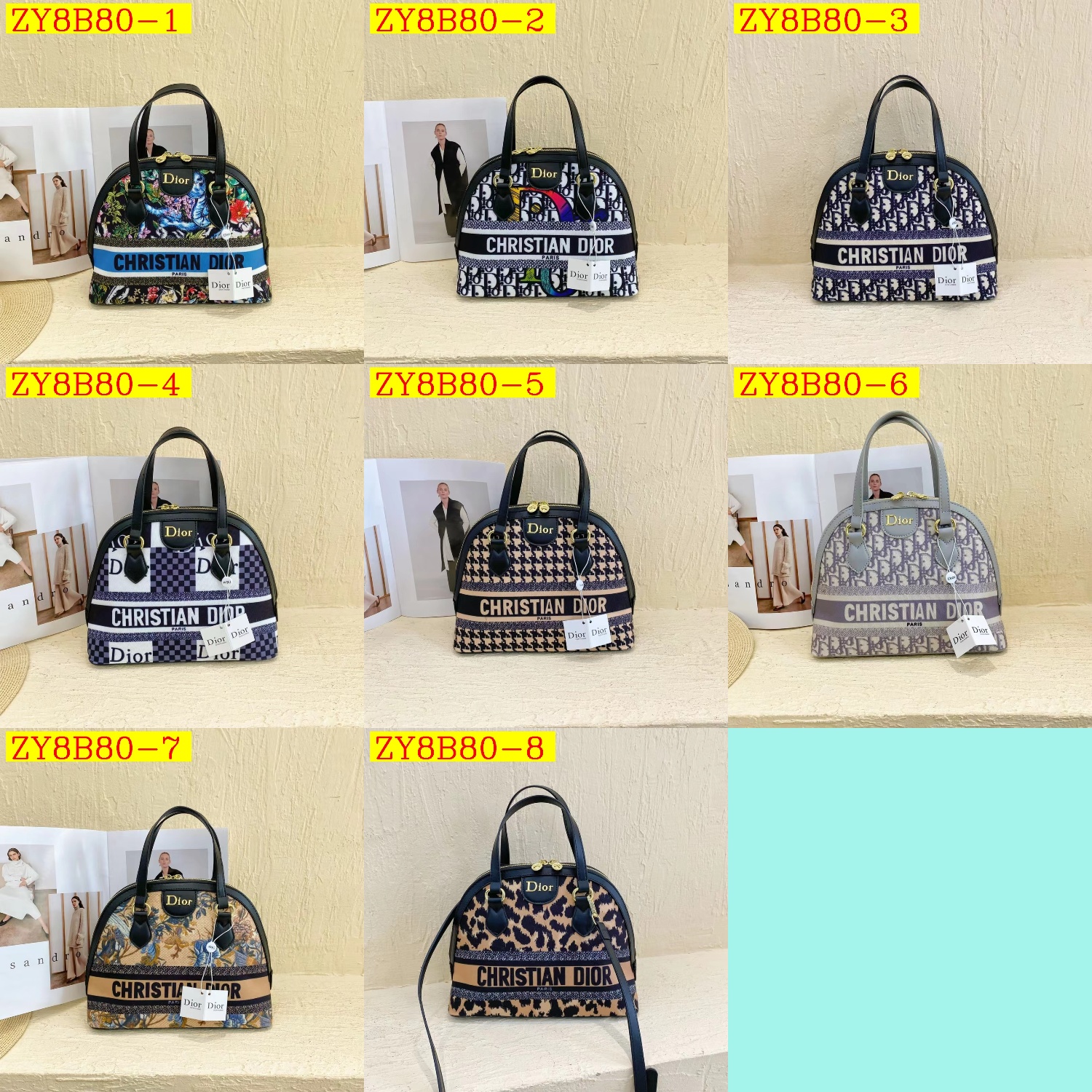 32$ new_dh DIOR 93069 SIZE 28X13X21 CM 91514623100 ZY8B80 gallery