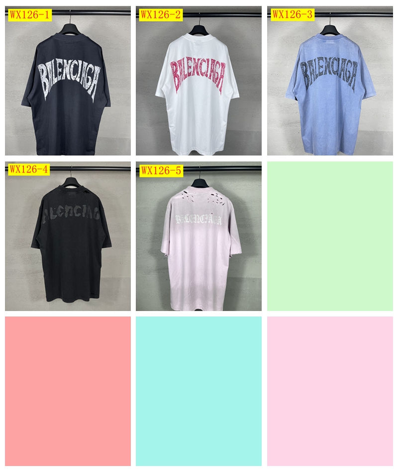 33$ Balenciaga 25SS Short-sleeve size XS-L 311644 WX126 gallery