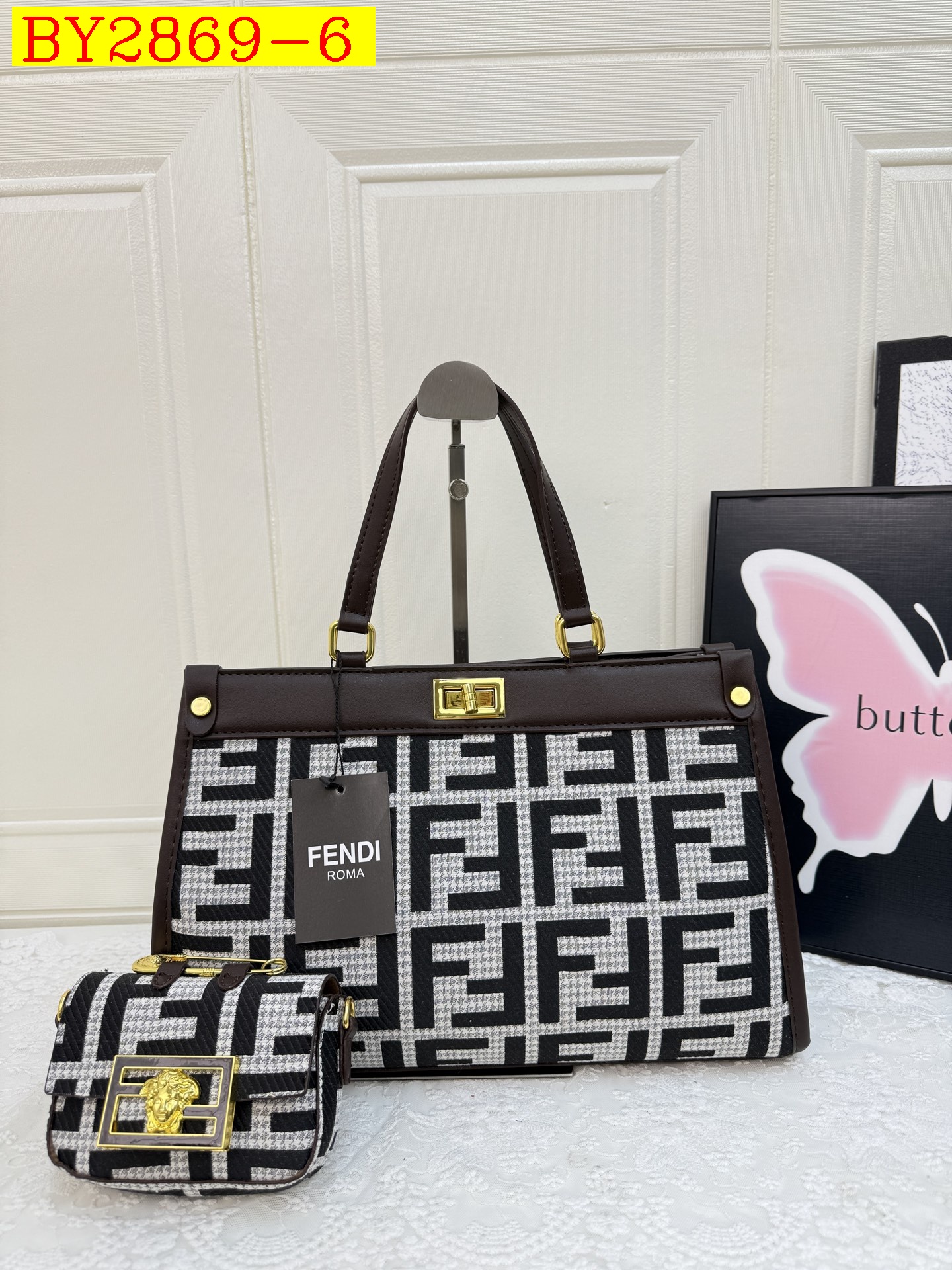 33$ FENDI 6025 Tote bag size 36X24X11 cm 617270 BY2869 gallery