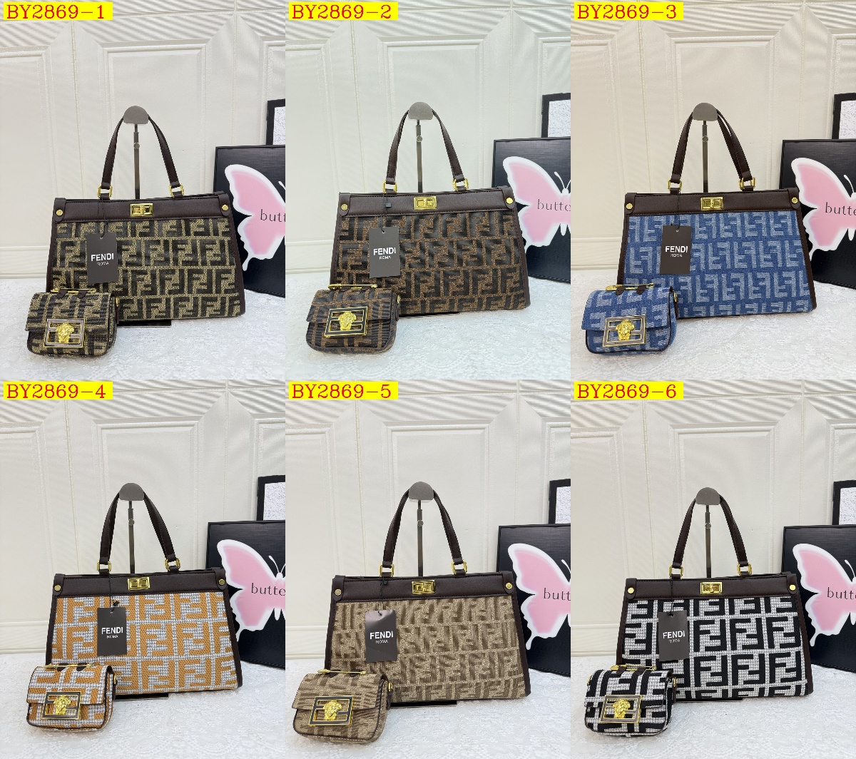 33$ FENDI 6025 Tote bag size 36X24X11 cm 617270 BY2869 gallery
