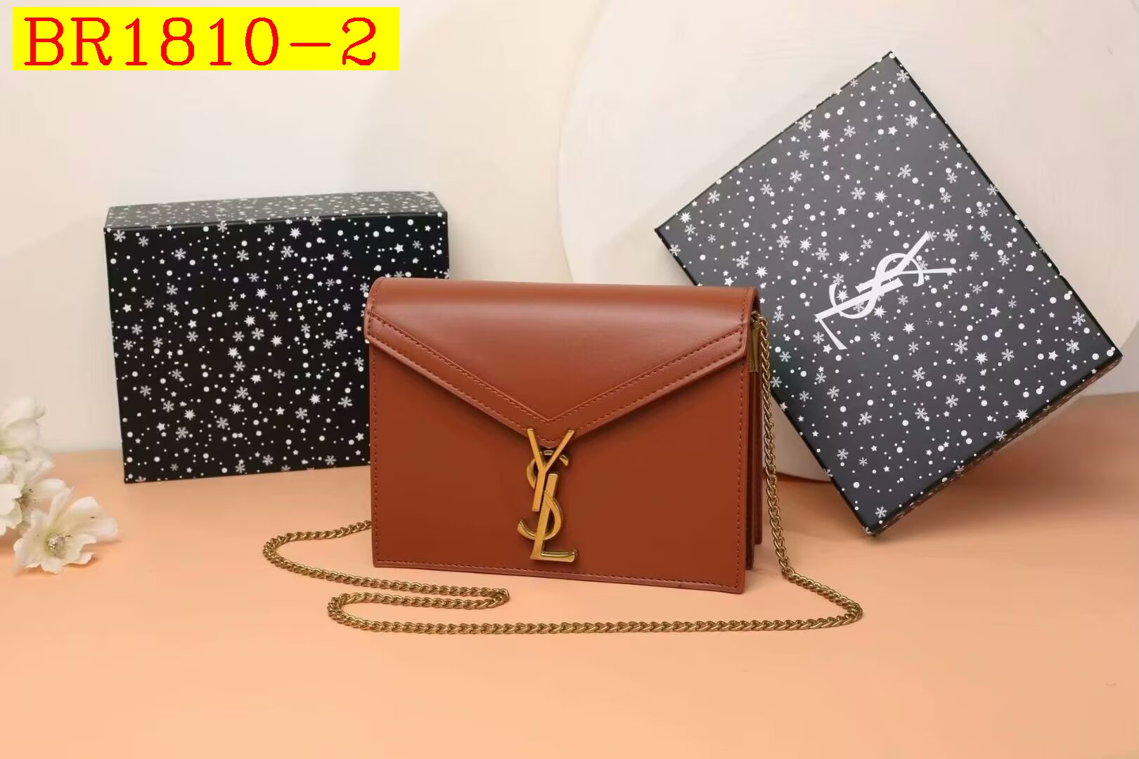 33$ YSL 1819 Shoulder bag size 21x8x16 cm 613480 BR1810 gallery