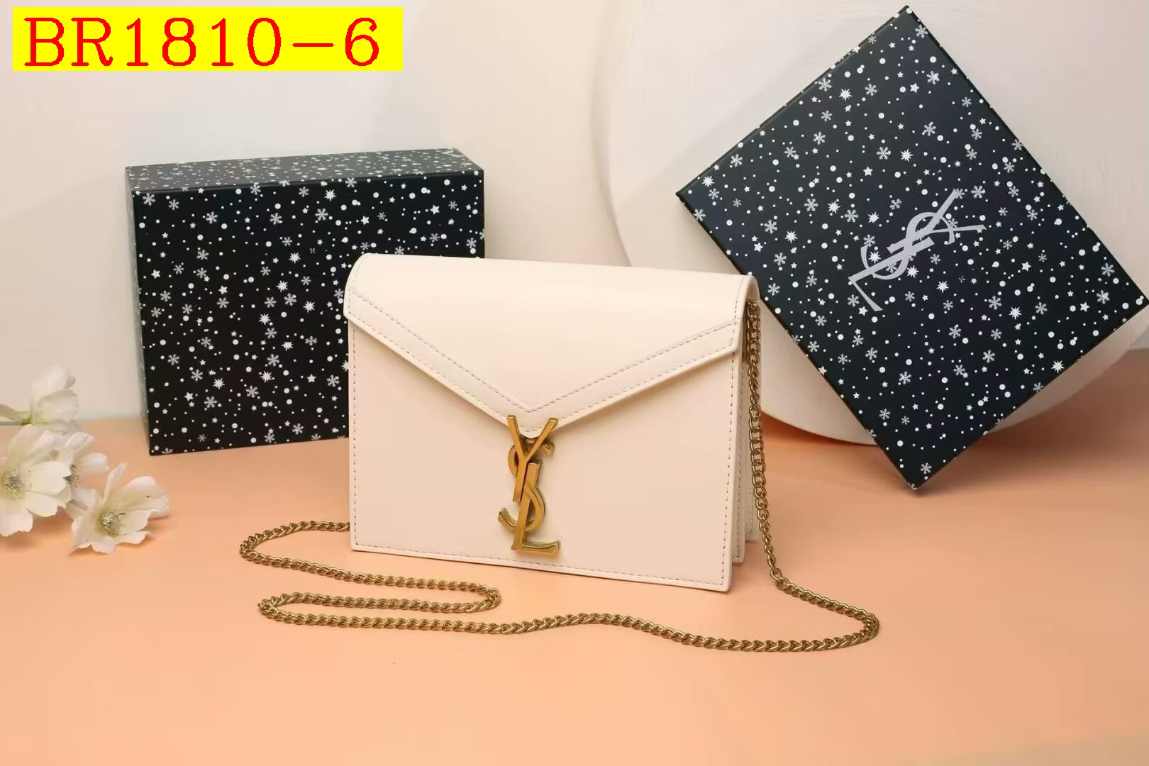 33$ YSL 1819 Shoulder bag size 21x8x16 cm 613480 BR1810 gallery