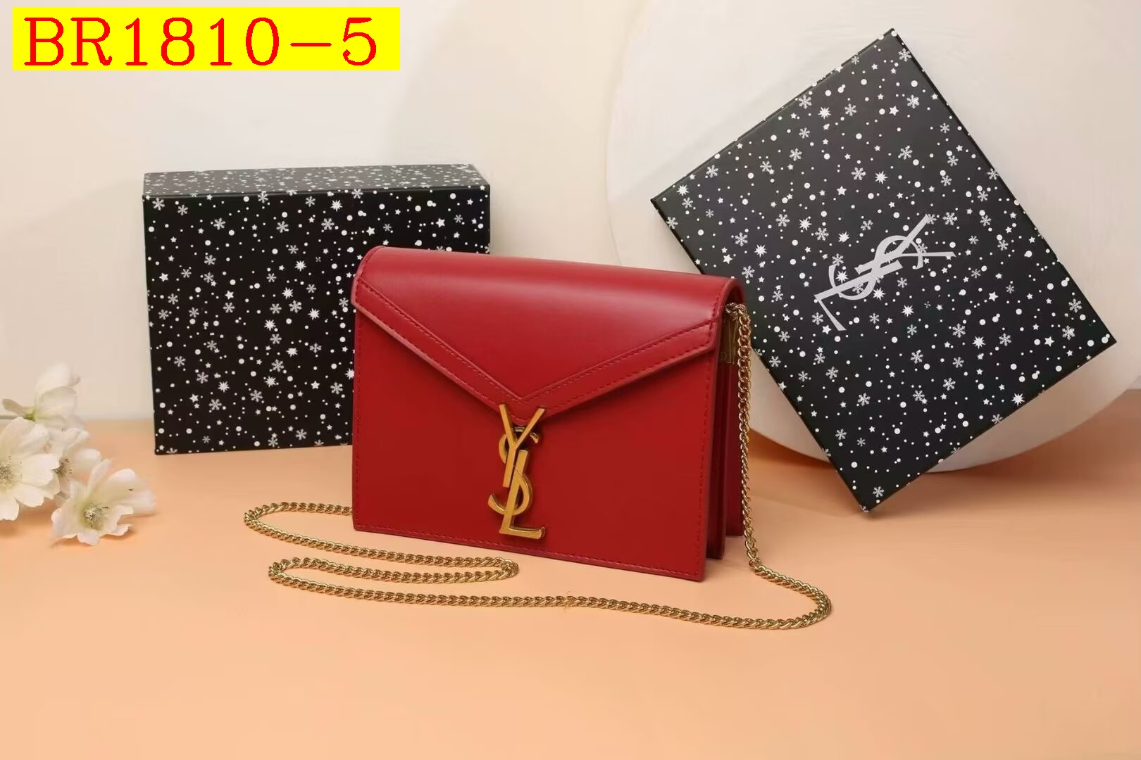 33$ YSL 1819 Shoulder bag size 21x8x16 cm 613480 BR1810 gallery