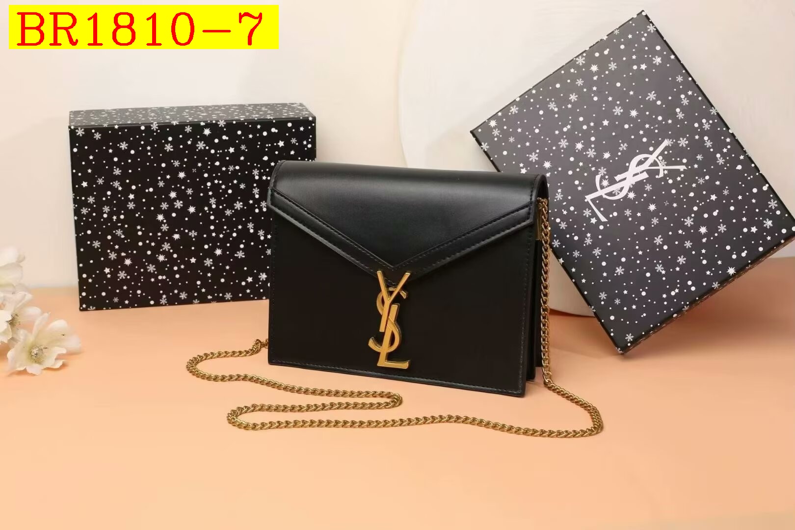 33$ YSL 1819 Shoulder bag size 21x8x16 cm 613480 BR1810 gallery