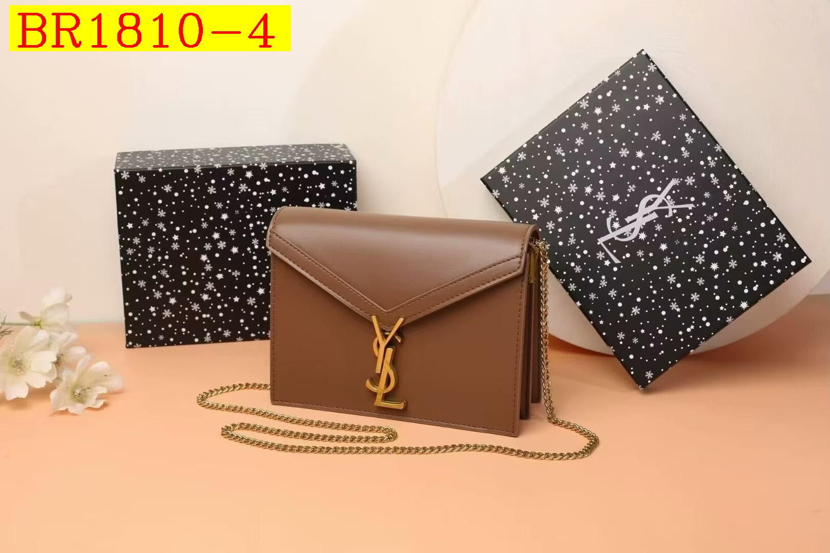 33$ YSL 1819 Shoulder bag size 21x8x16 cm 613480 BR1810 gallery
