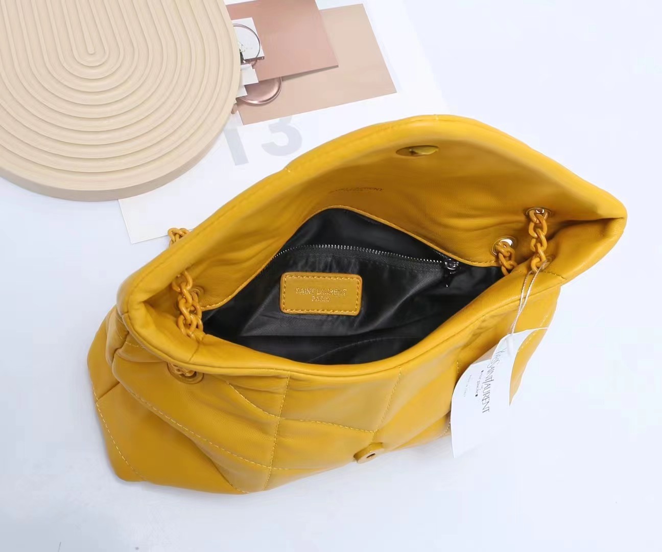 33$ YSL 8821 Shoulder bag size 30x9x18 cm 212470 BR1744 gallery