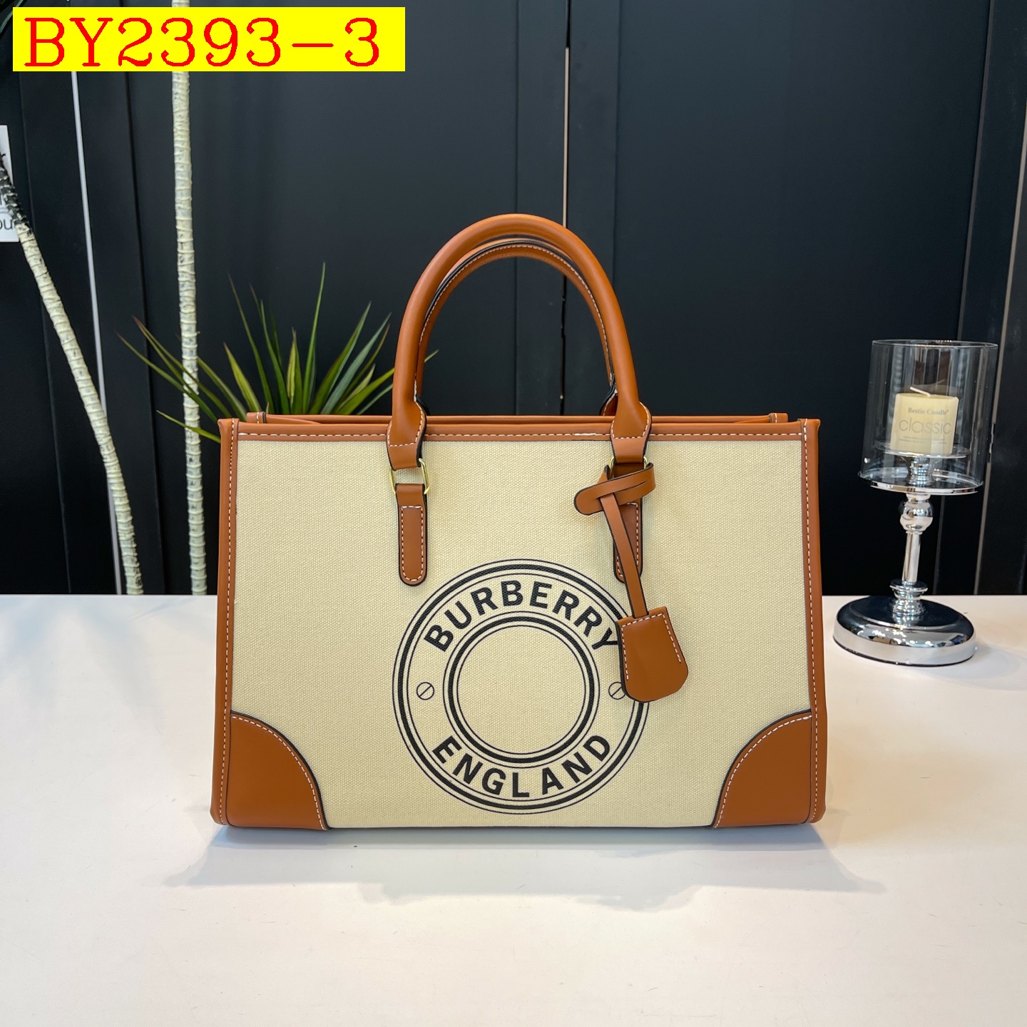 33$ dh BURBERRY 102 Tote bag size 35X23X13 cm 30591623331 BY2393 gallery