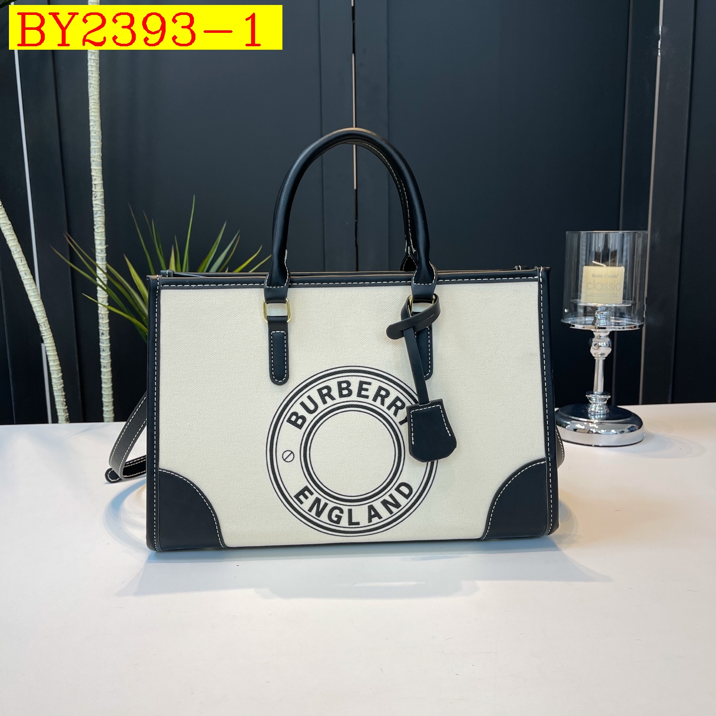 33$ dh BURBERRY 102 Tote bag size 35X23X13 cm 30591623331 BY2393 gallery