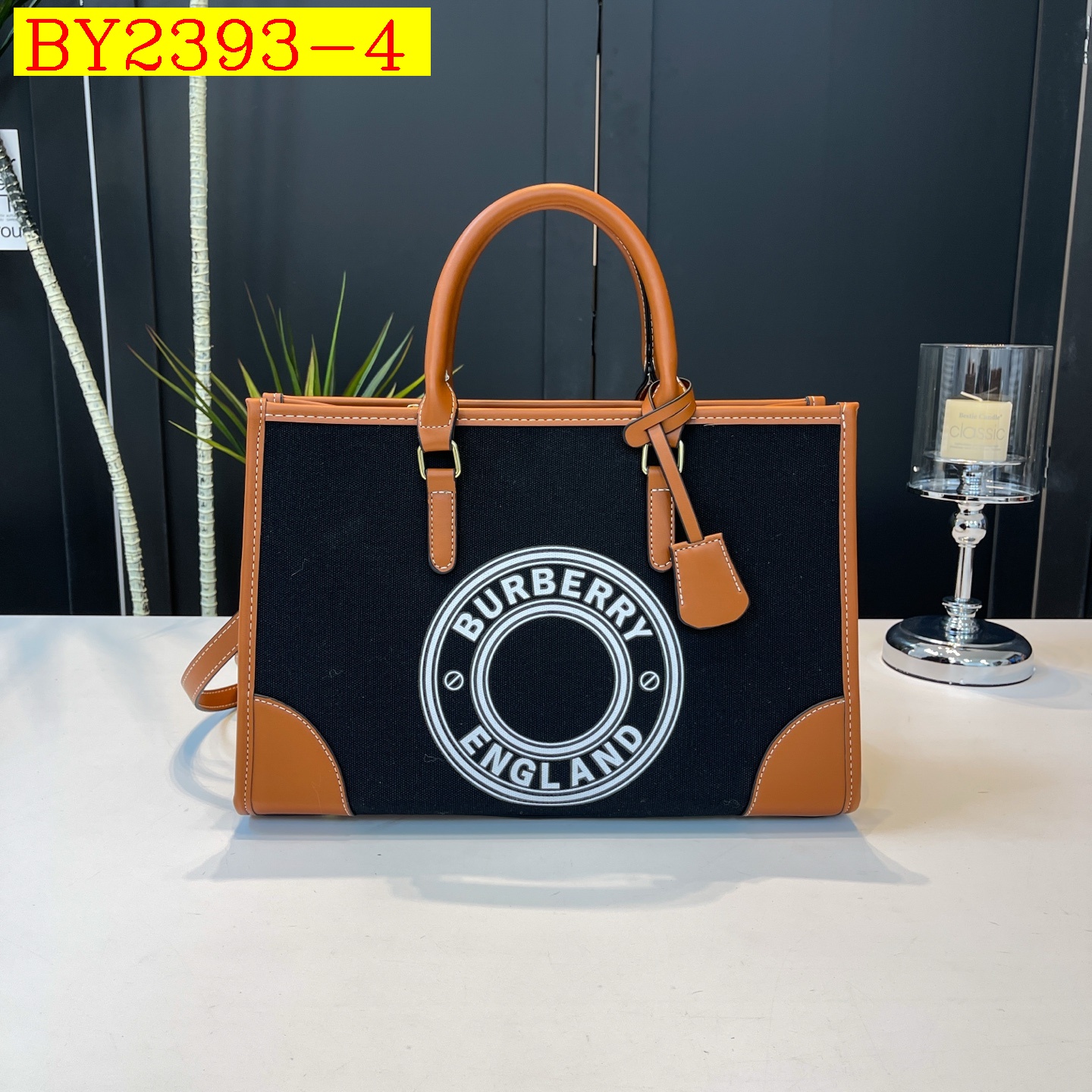 33$ dh BURBERRY 102 Tote bag size 35X23X13 cm 30591623331 BY2393 gallery