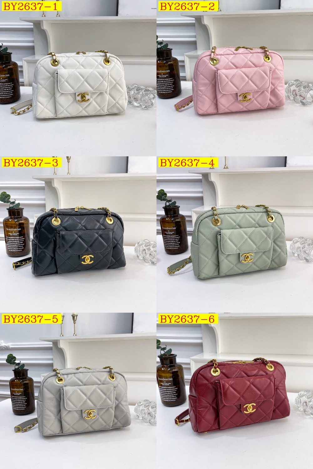 33$ dh CHANEL 9111 Shoulder bag size 30X20X11 cm 41513623334 BY2637 gallery