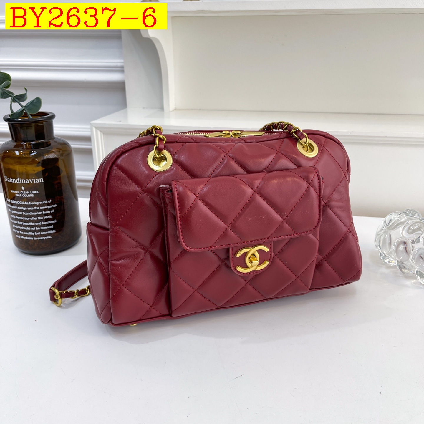 33$ dh CHANEL 9111 Shoulder bag size 30X20X11 cm 41513623334 BY2637 gallery
