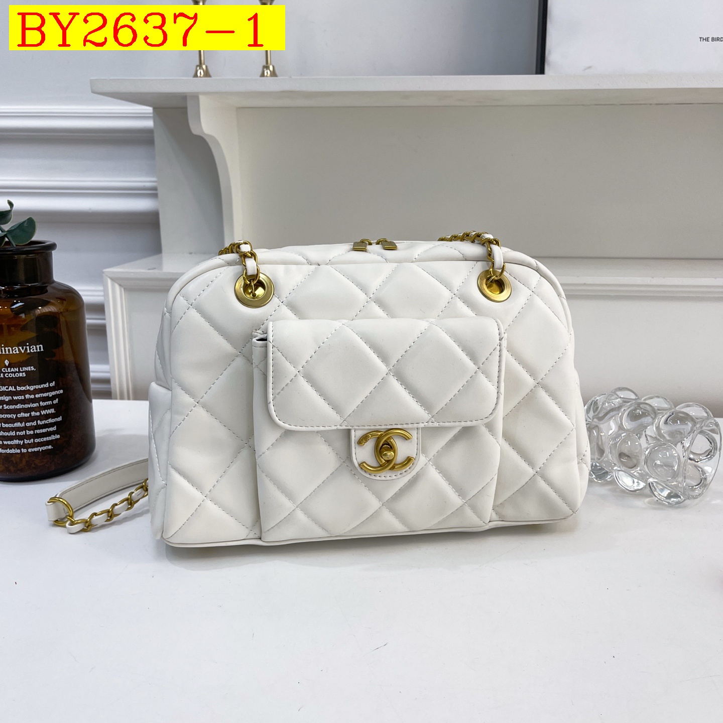 33$ dh CHANEL 9111 Shoulder bag size 30X20X11 cm 41513623334 BY2637 gallery