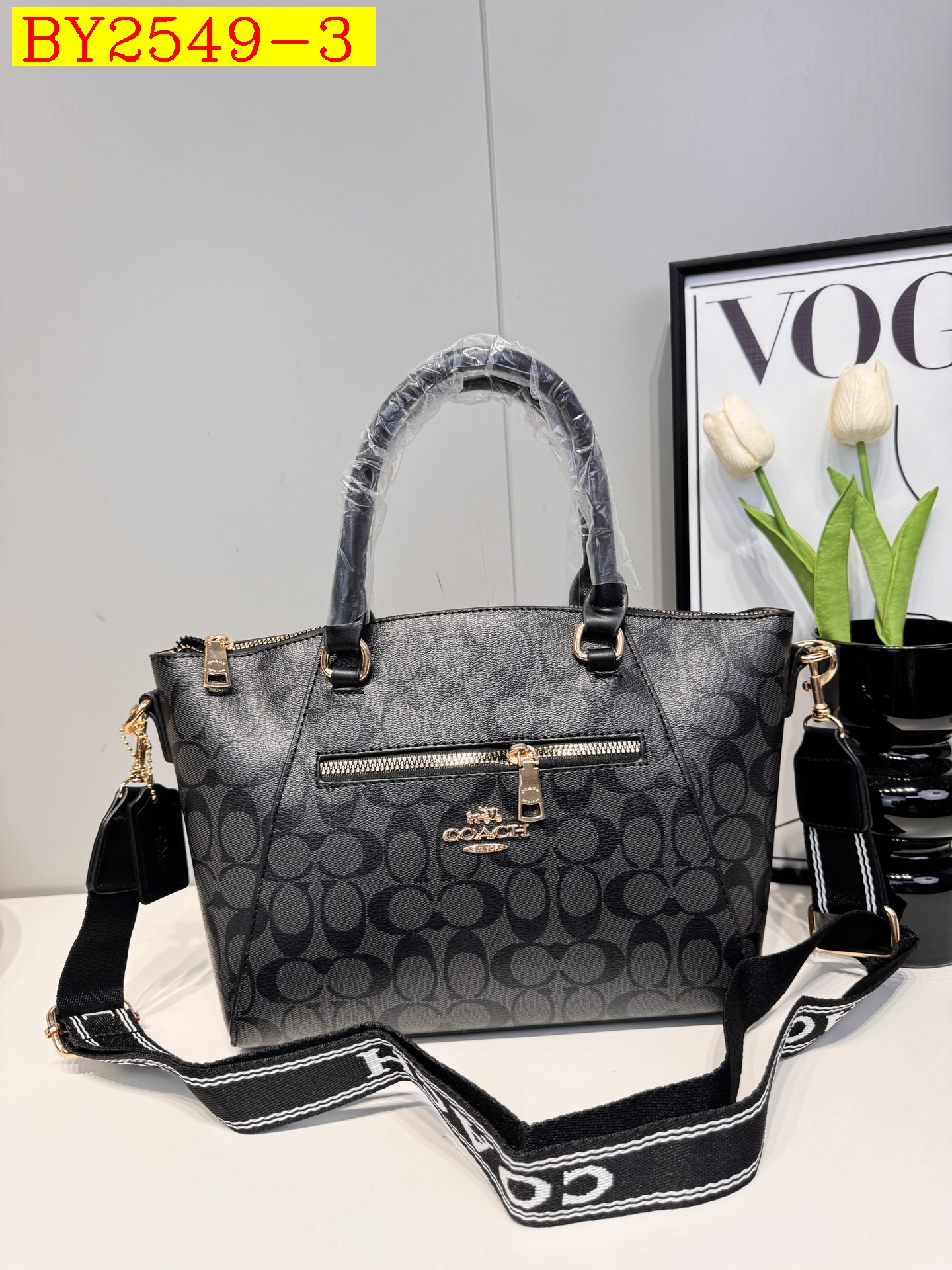 33$ dh COACH G-365 Tote bag size 33x22x9 cm 51402623332 BY2549 gallery