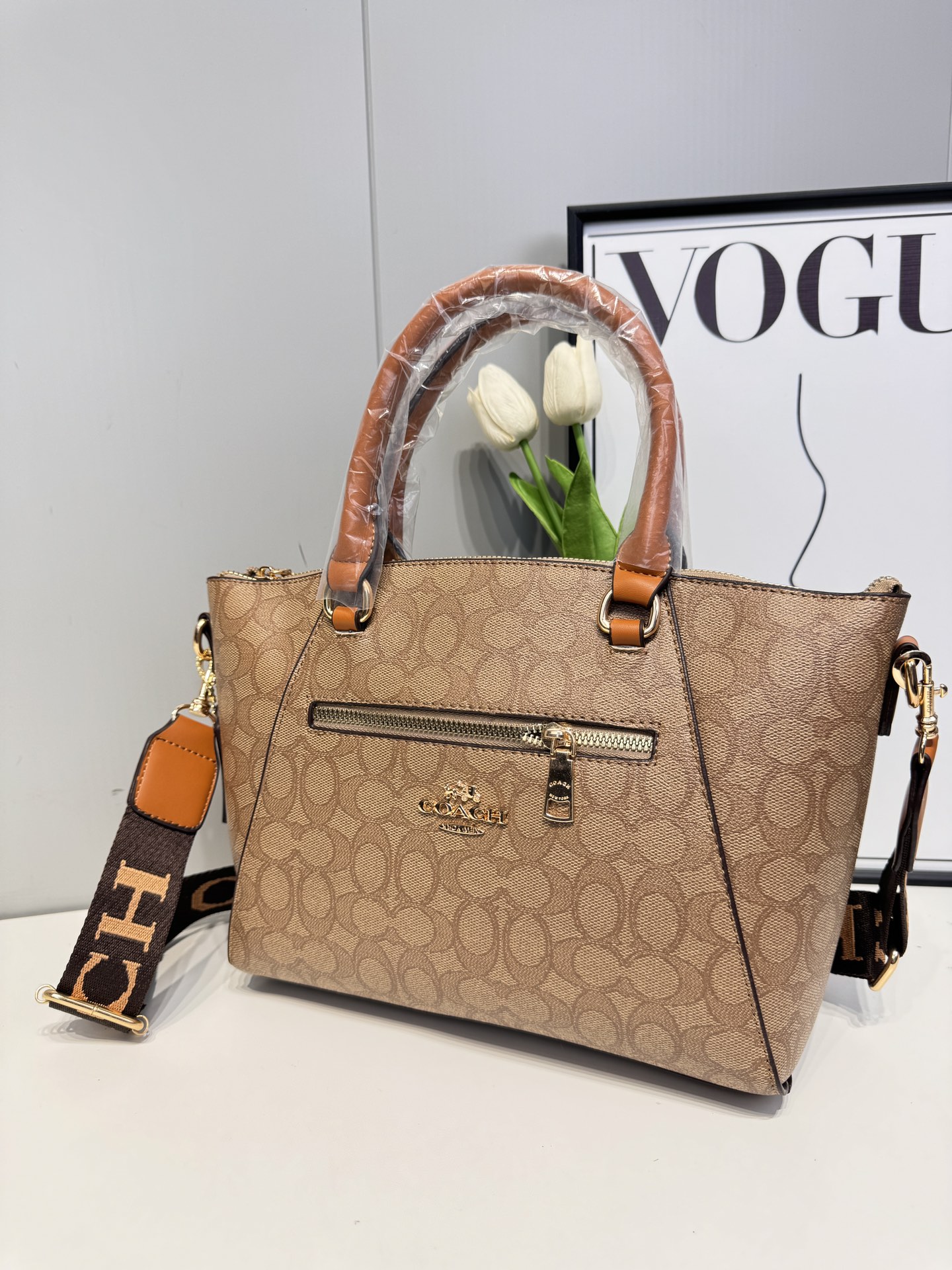 33$ dh COACH G-365 Tote bag size 33x22x9 cm 51402623332 BY2549 gallery