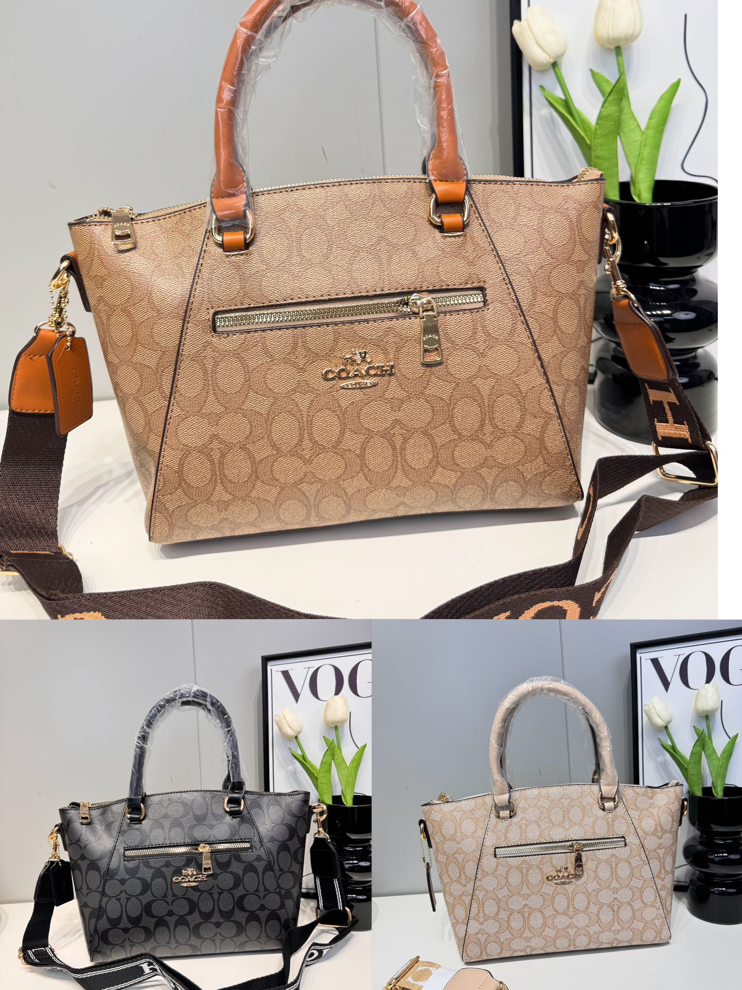33$ dh COACH G-365 Tote bag size 33x22x9 cm 51402623332 BY2549 gallery