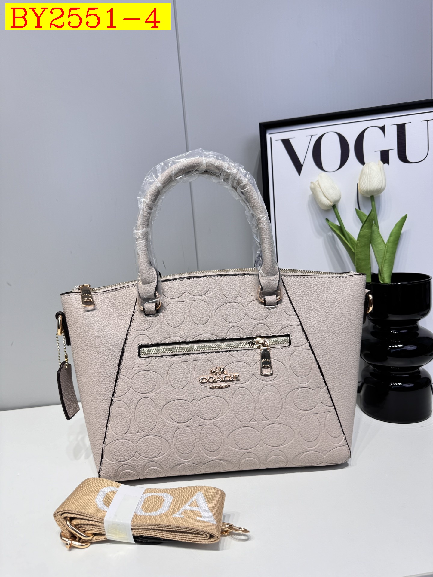33$ dh COACH G-365 Tote bag size 33x22x9 cm 91805623332 BY2551 gallery