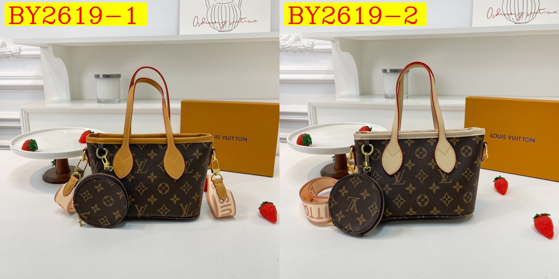 33$ dh LV 334428 Tote bag size 23X15X9 cm 81511423332 BY2619 gallery