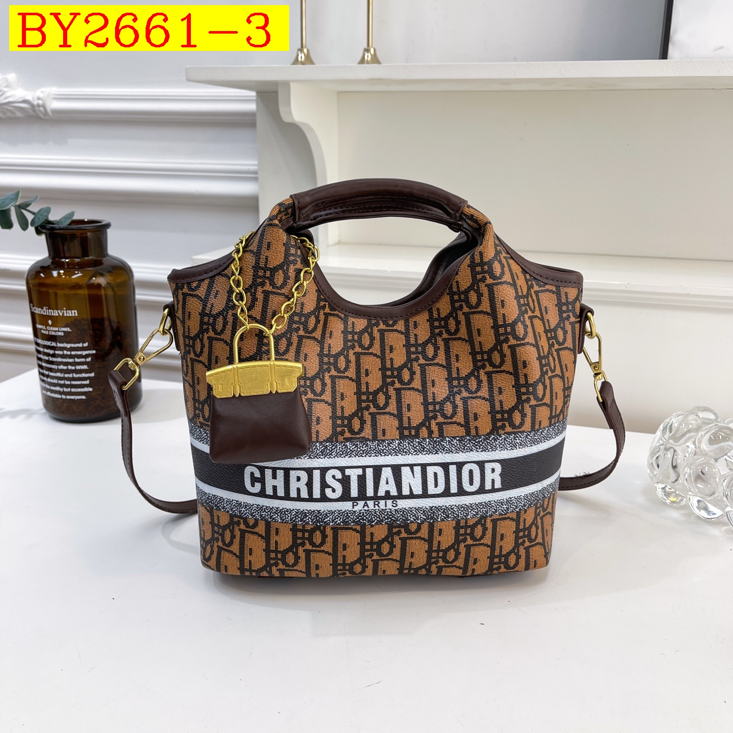 33$ dh LV 7746 Shoulder bag size 28X23X11 cm 91504623332 BY2661 gallery