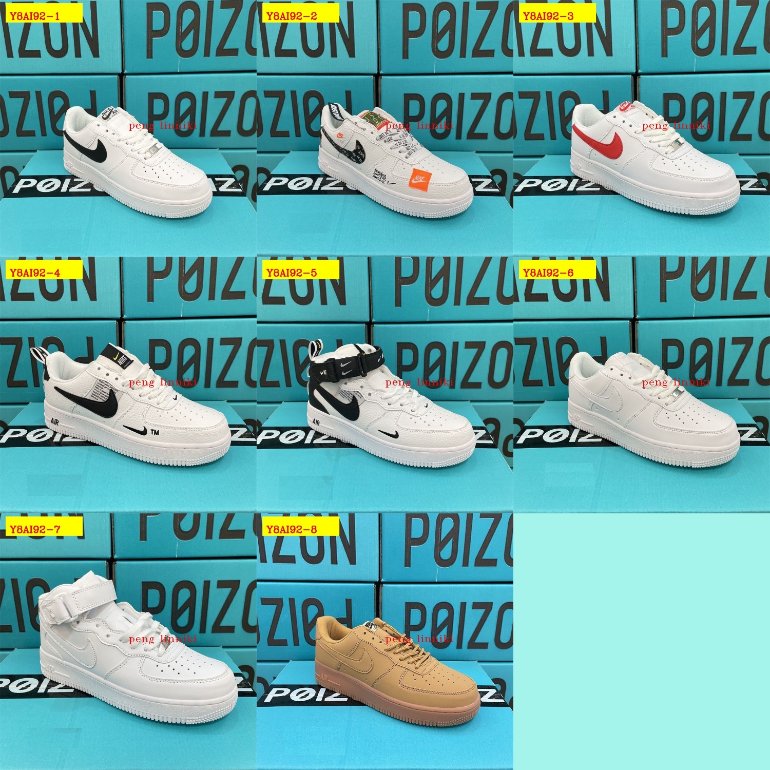 33$ new_dh NIKE AIR FORCE 1 size 36-44 614180 Y8AI92 gallery