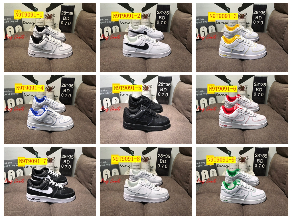 33$ new_dh Nike Air Force 1'07 for Kids 511440 N9T9091 gallery