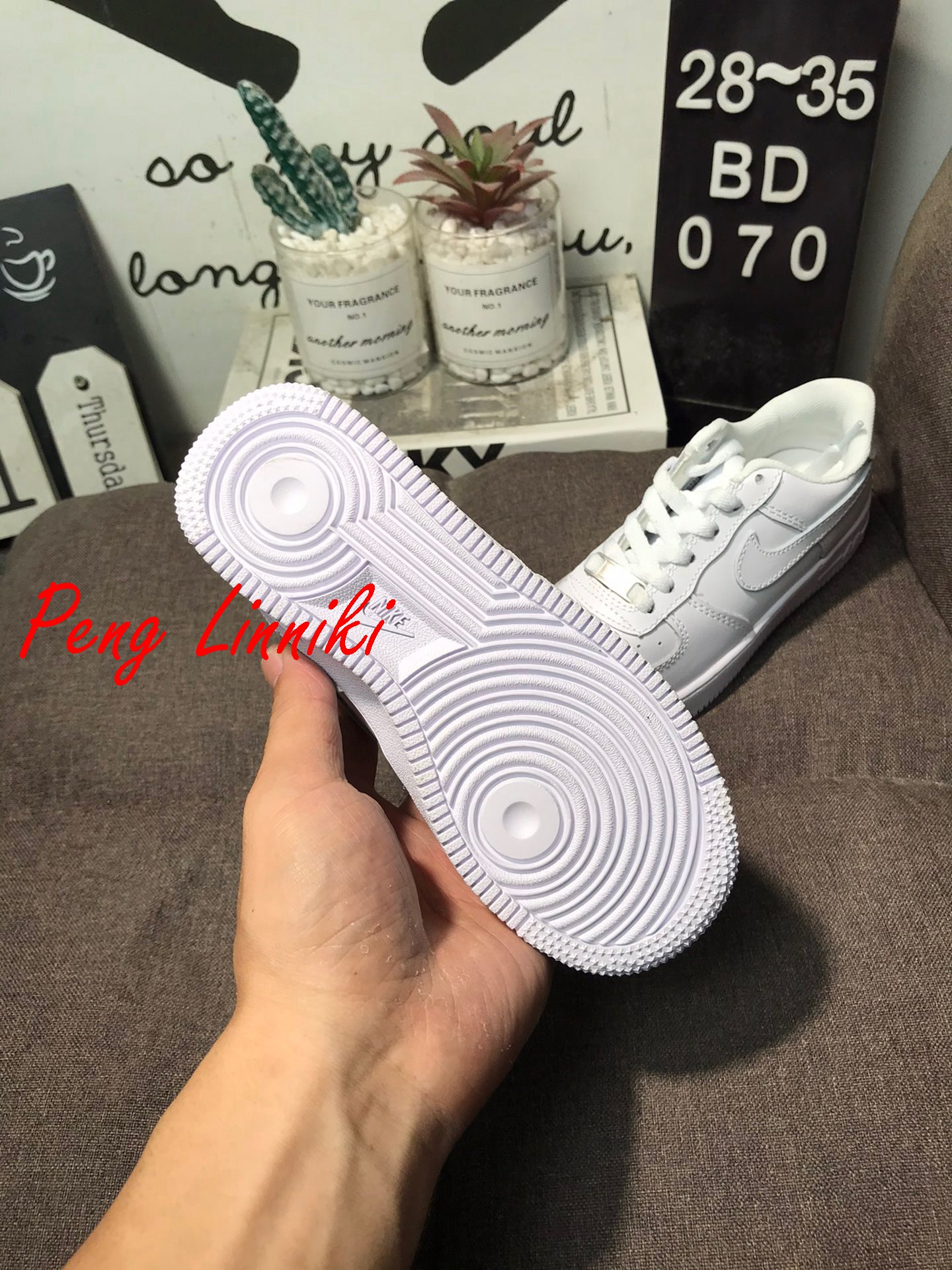 33$ new_dh Nike Air Force 1'07 for Kids 511440 N9T9091 gallery