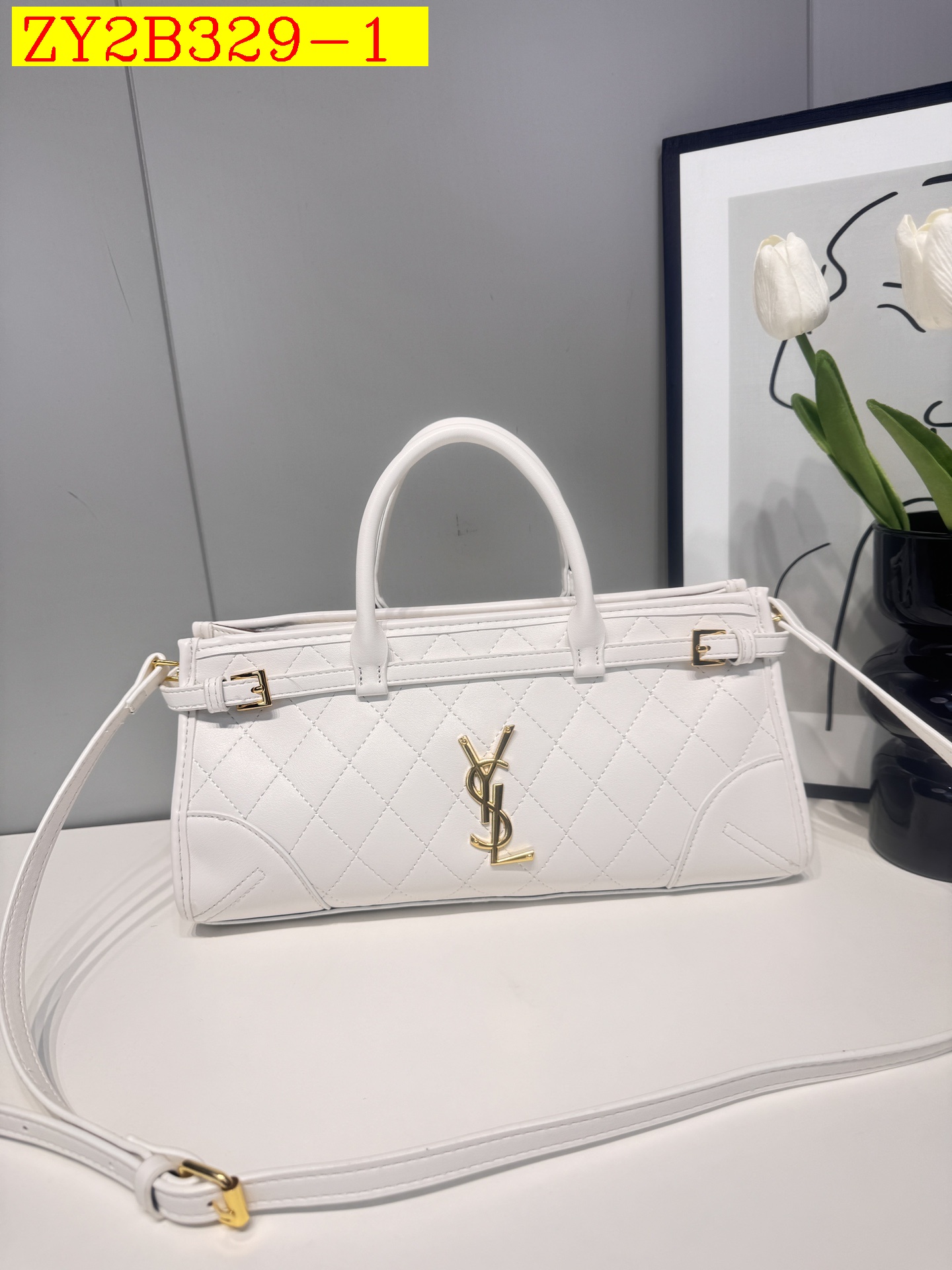 33$ new_dh YSL 8356 SIZE 32X16X12 CM 91514023111 ZY2B329 gallery