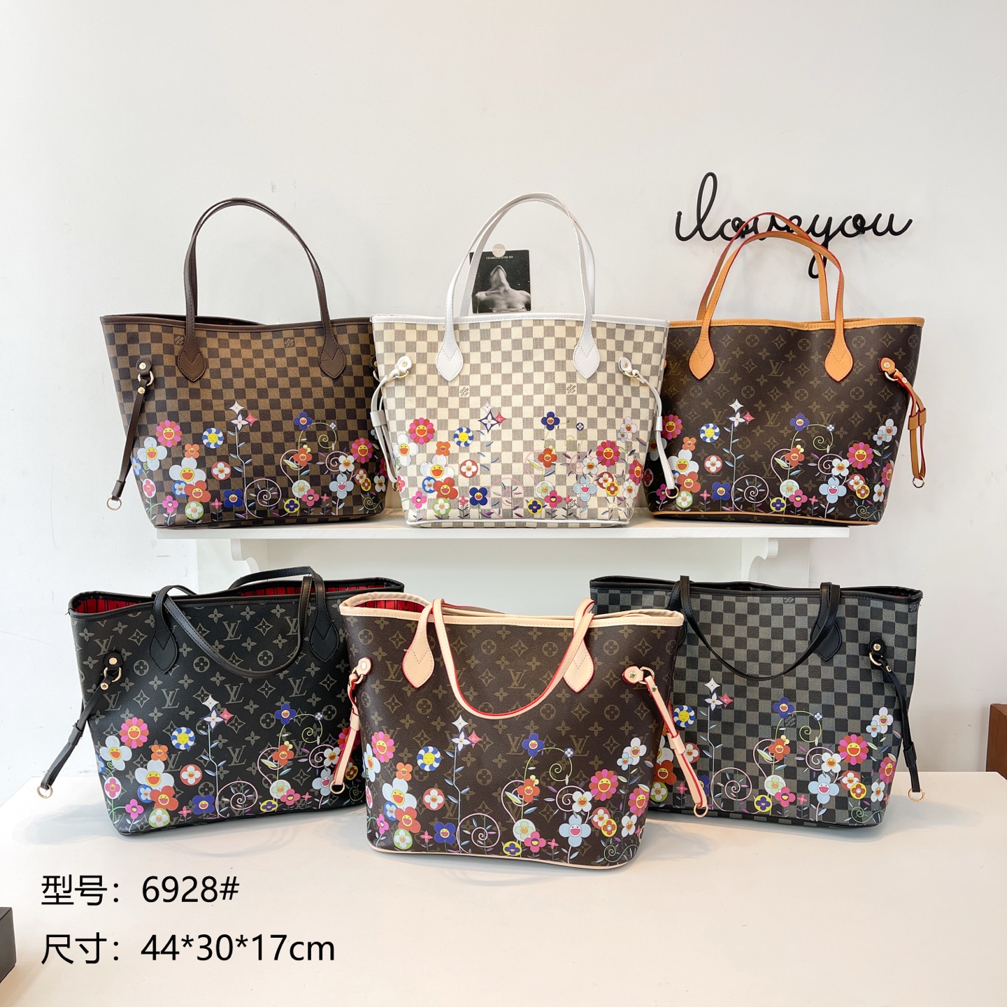 34$ LV 6928 Tote bag size 44x30x17 cm 410240 BY2979 gallery