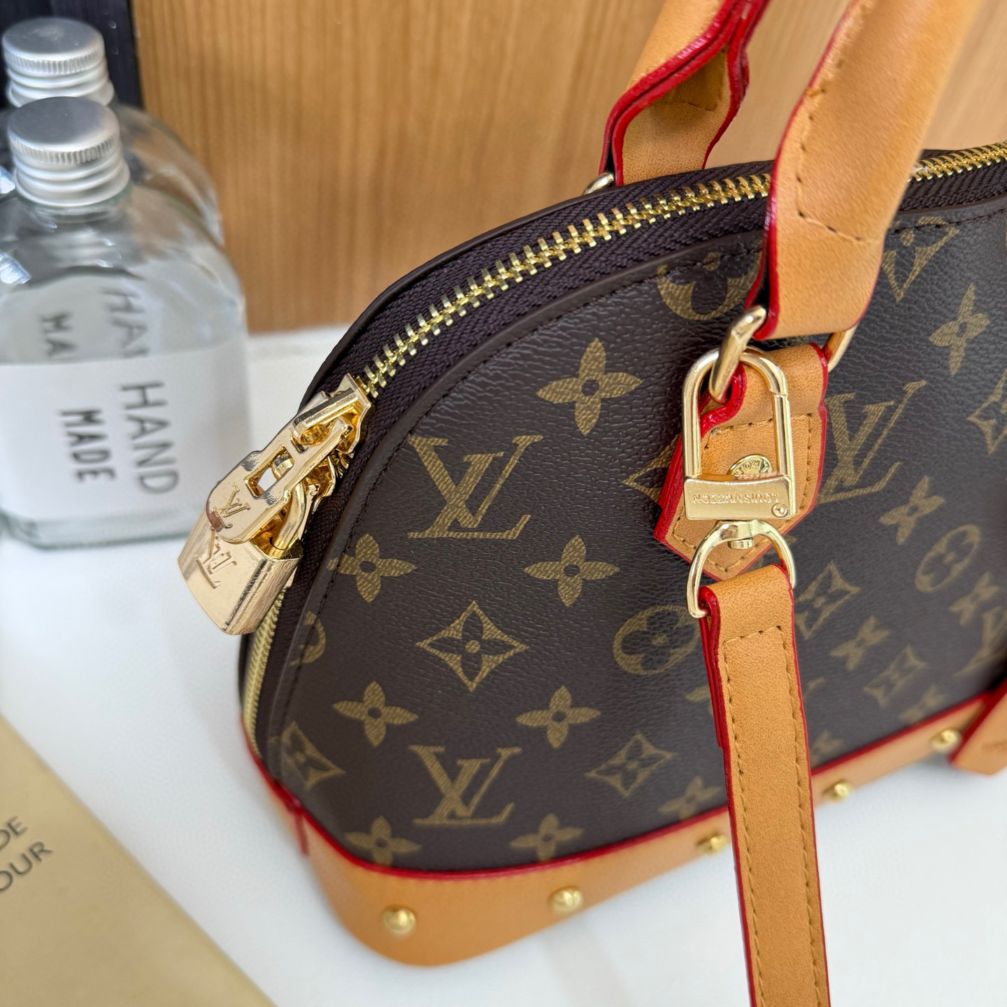 34$ Lv 77758 pu Shoulder bag size 26X18X12 cm 013530 DX708 gallery