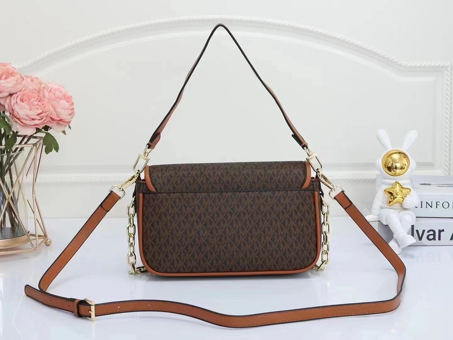 34$ MK 22319 Shoulder bag size 26x8x15 cm 418424 BR1752 gallery