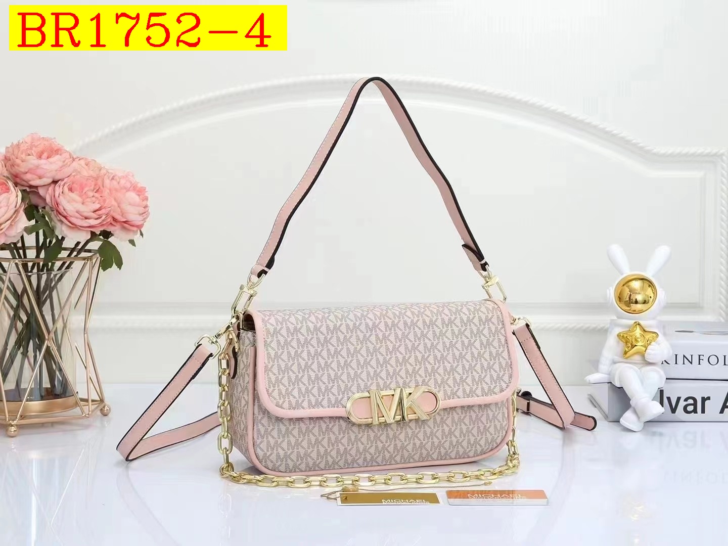 34$ MK 22319 Shoulder bag size 26x8x15 cm 418424 BR1752 gallery