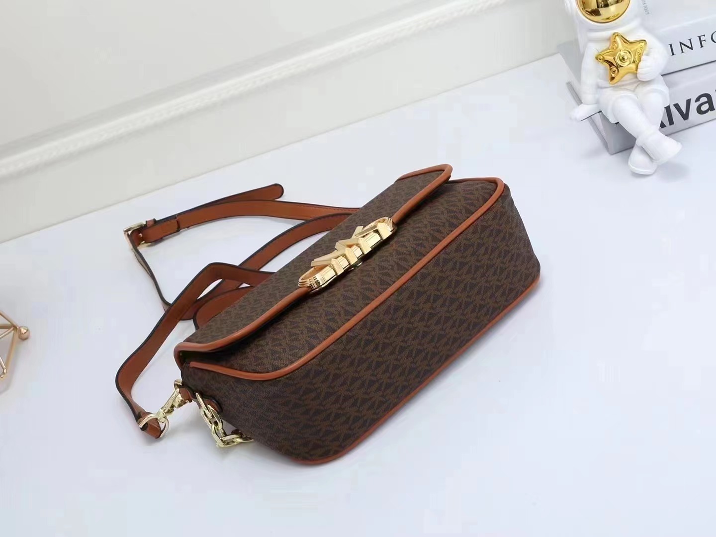 34$ MK 22319 Shoulder bag size 26x8x15 cm 418424 BR1752 gallery