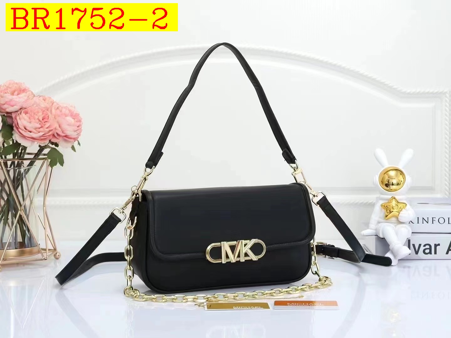 34$ MK 22319 Shoulder bag size 26x8x15 cm 418424 BR1752 gallery