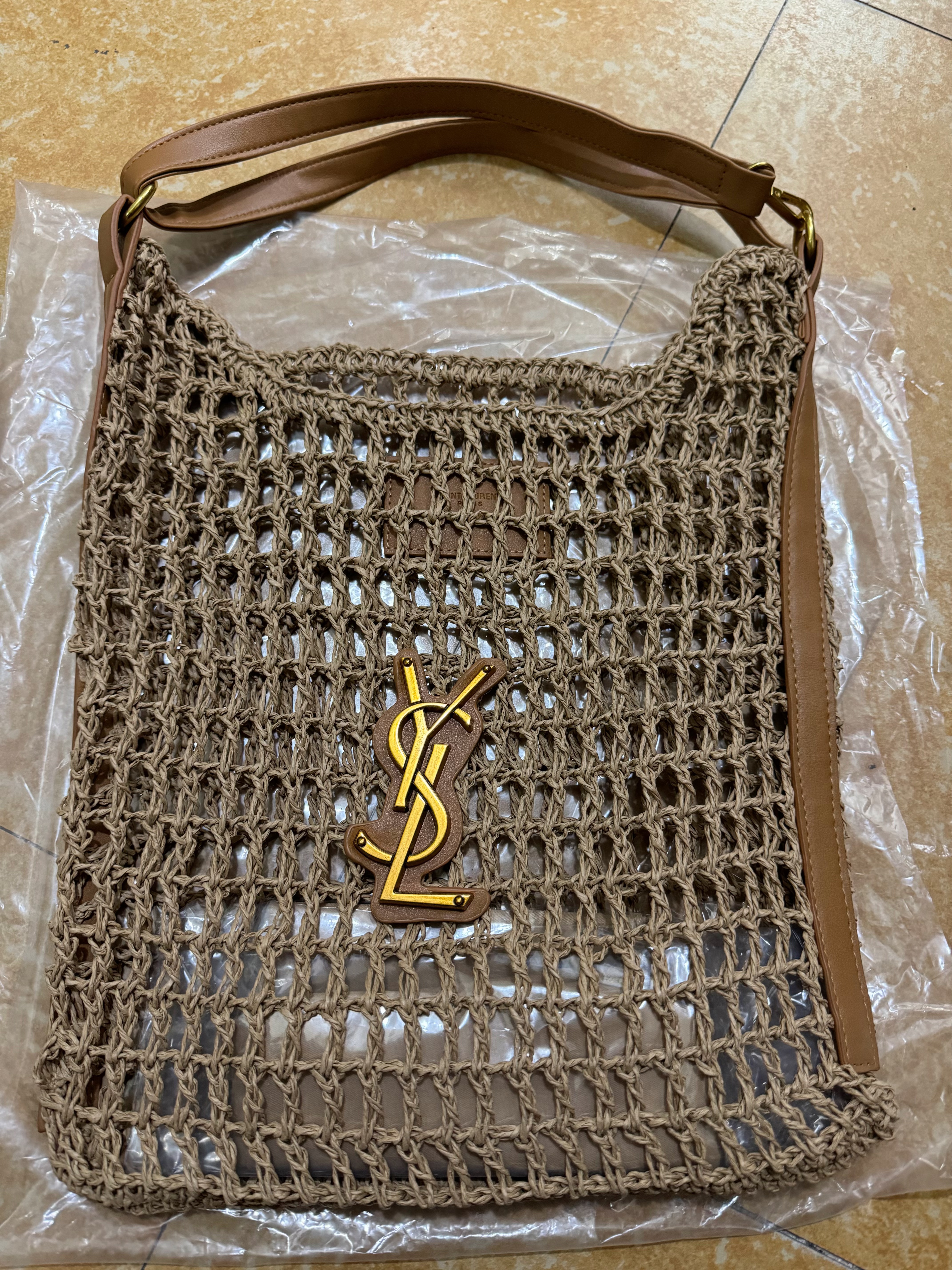 34$ YSL 054 Shoulder bag size 40X33 cm 719362 BR2144 gallery