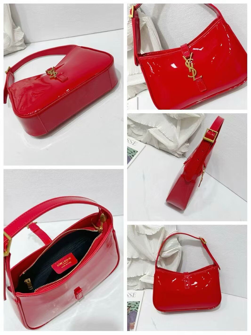 34$ YSL 2503 Shoulder bag size 25x7x16 cm 911550 BR1832 gallery