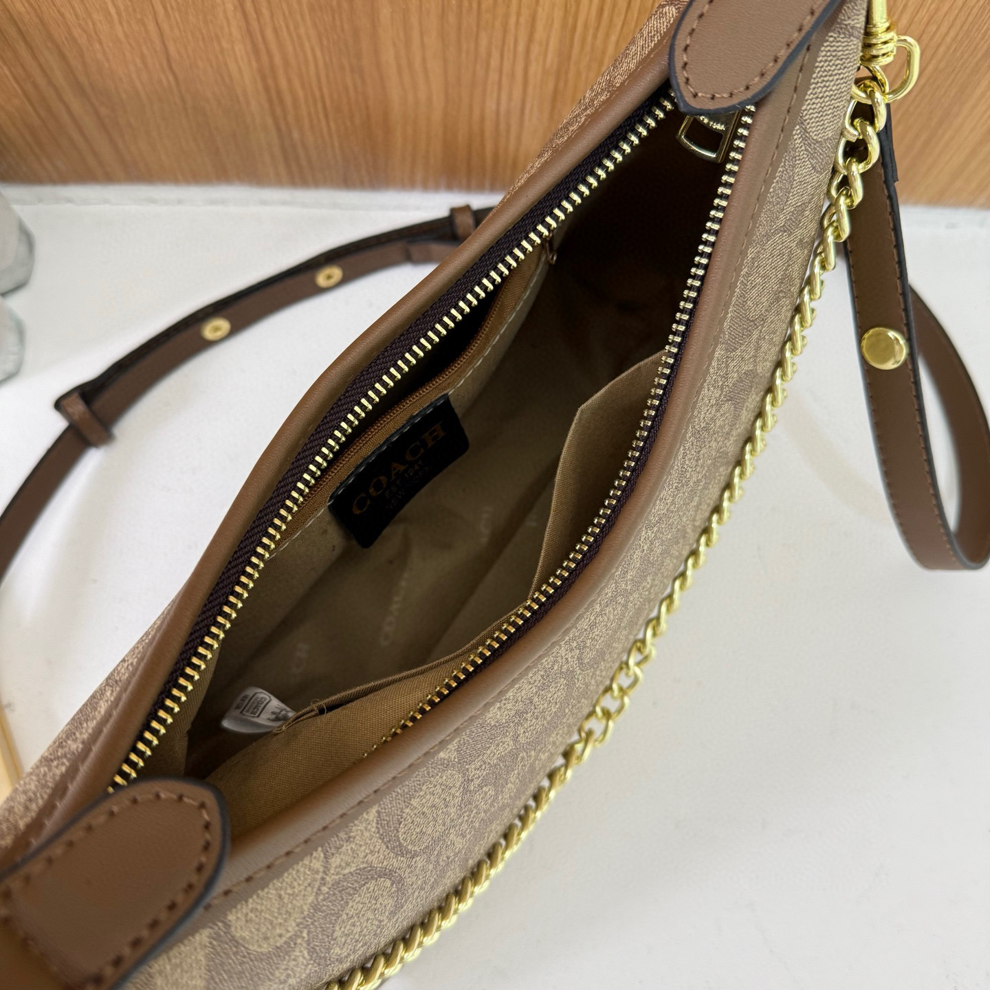 34$ coach 7706 tote pu size 27x22x10 cm 011590 DX728 gallery