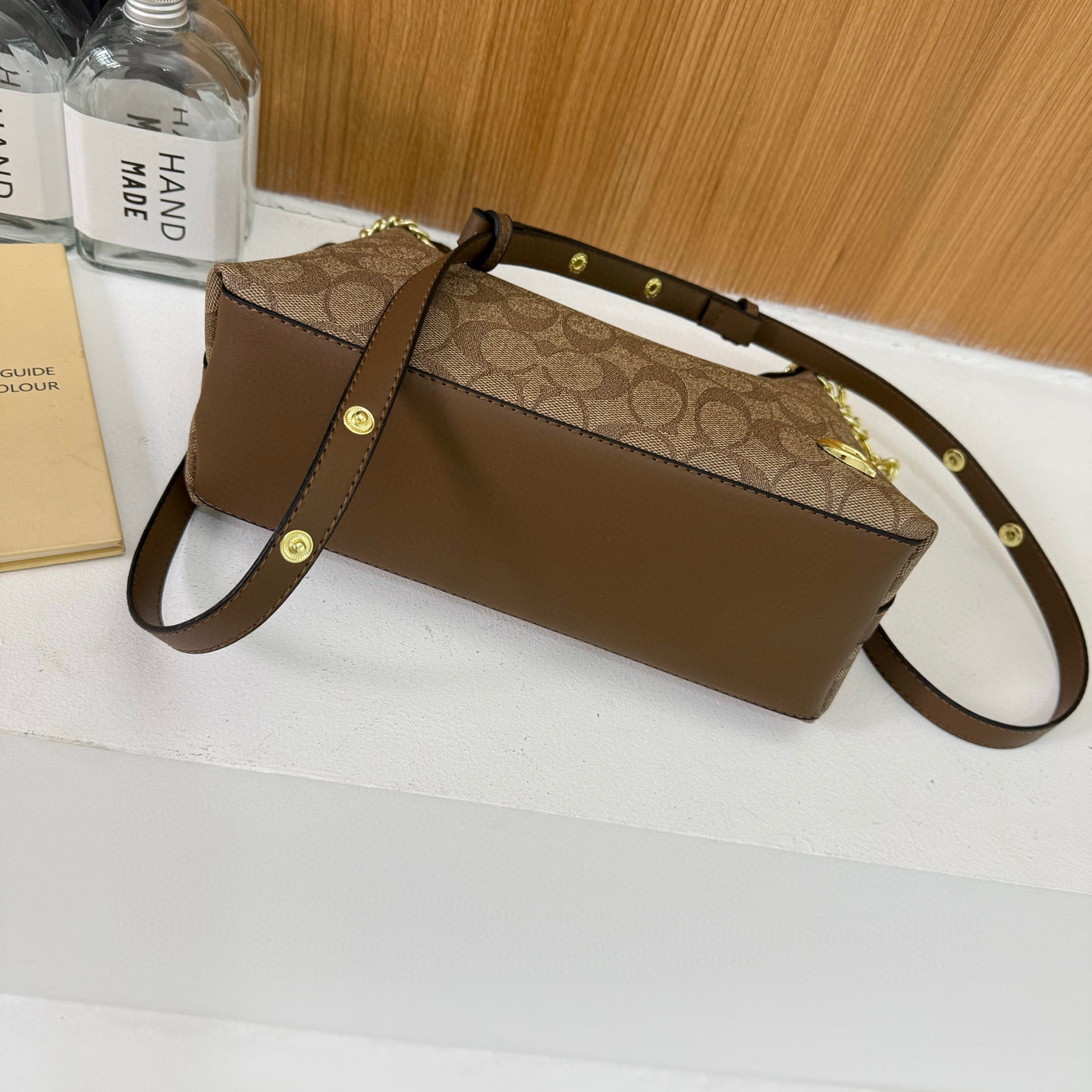 34$ coach 7706 tote pu size 27x22x10 cm 011590 DX728 gallery
