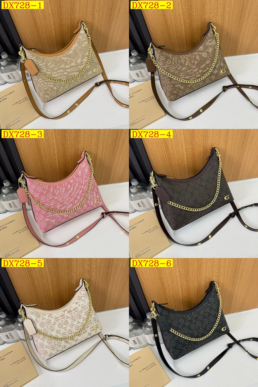 34$ coach 7706 tote pu size 27x22x10 cm 011590 DX728 gallery