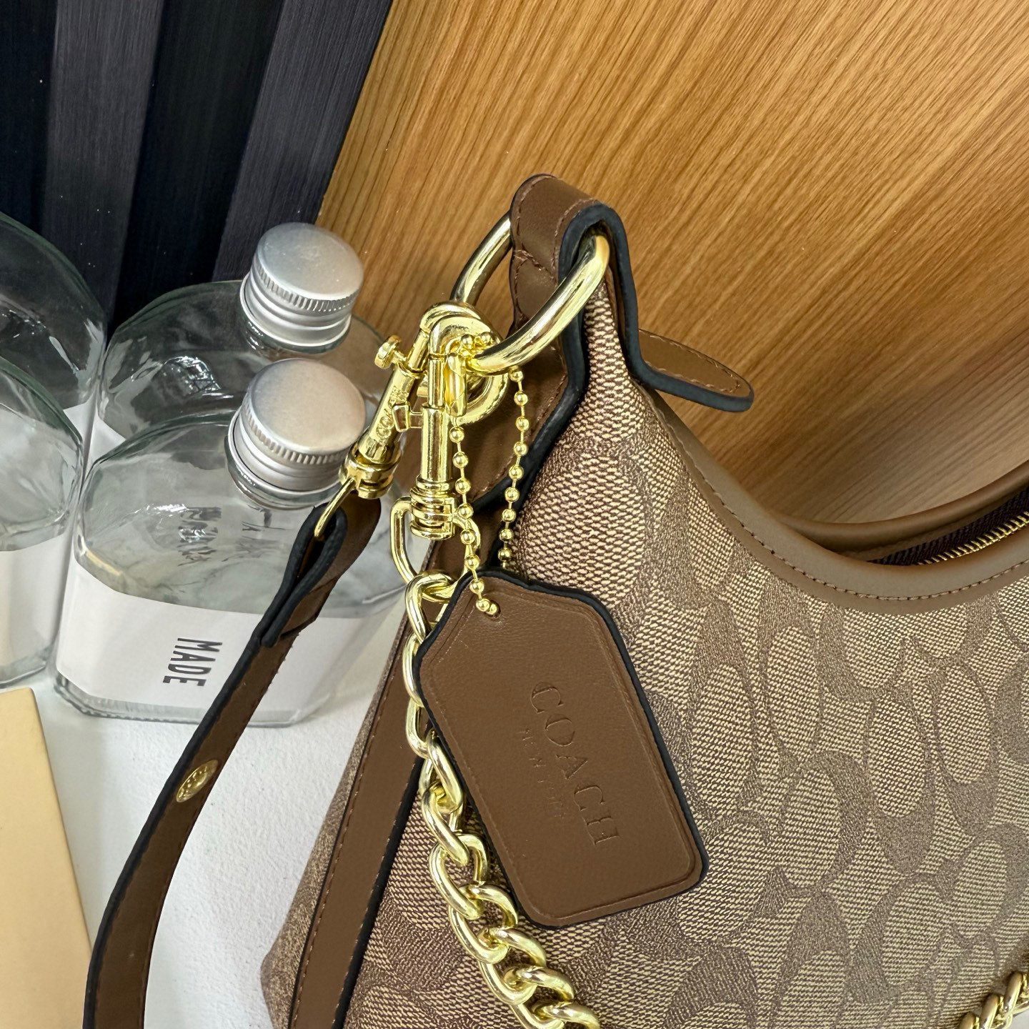 34$ coach 7706 tote pu size 27x22x10 cm 011590 DX728 gallery